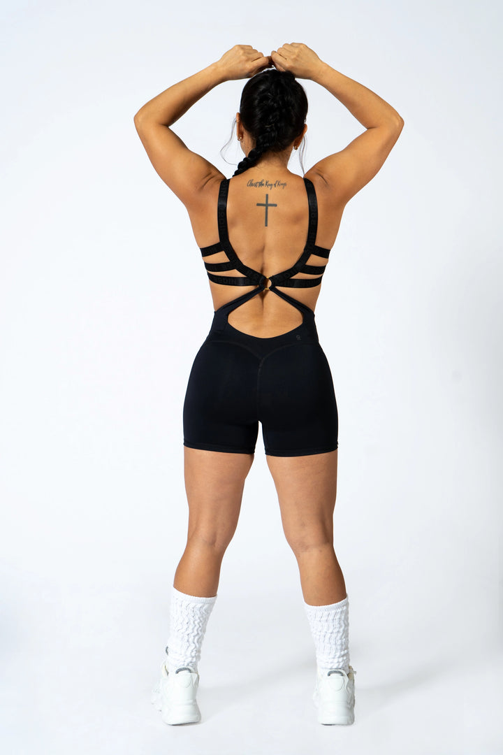 Zoe  - Medium Compression Short Bodysuit