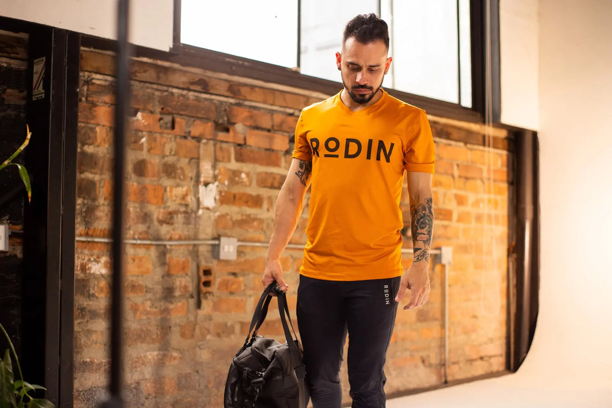 Man holding a bag